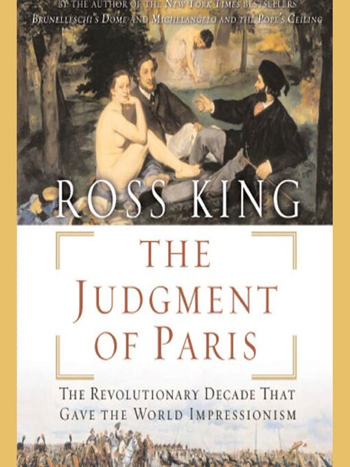 Title details for The Judgment of Paris by Ross King - Wait list
